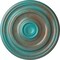 Ekena Millwork Kepler Traditional Medallion (For Canopies up to 2 5/8"), 11 7/8"OD x 1 1/4"P, Copper Green Patina CM12KPCGS - alternate 1